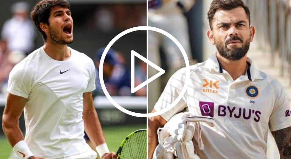[WATCH] Commentator Likens Carlos Alcaraz's Spirited Play to Virat Kohli at French Open